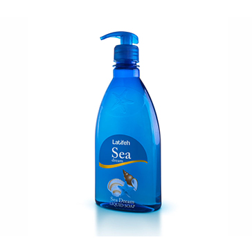 شرکت پخش مروارید زرین پارس مایع دستشویی 400 گرمی عطری sea dream لطیفه MZP