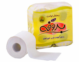 دستمال توالت دلسی 4 قلو بروفه ناز پر یزد شرکت پخش مروارید زرین پارس MZP