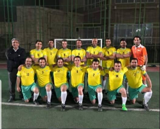 تیم فوتبال MZP در مسابقات گروه صنعتی پلیمر بوشهر
