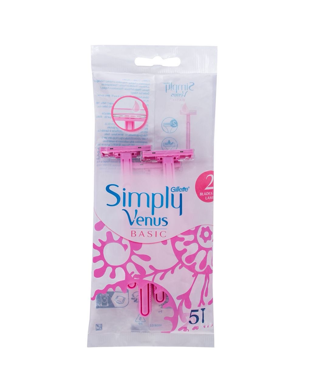 تيغ دولبه سيمپلي بيسيک 1 بسته 5 عددي - ونوس