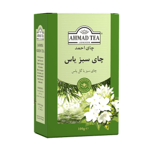 چاي سبز ياس 100 گرمي  1 عددي - احمد