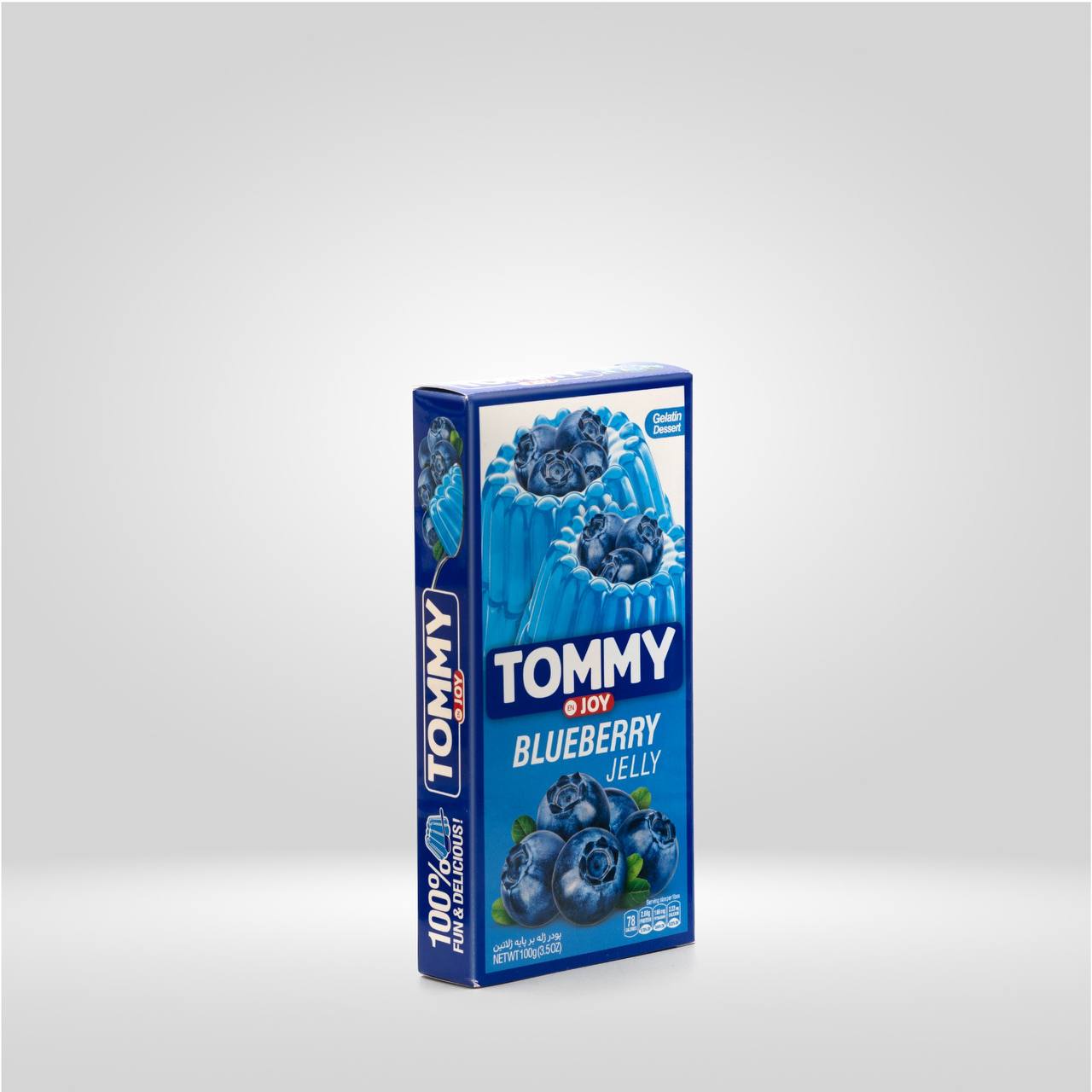 پودر ژله بلوبري 100 گرمي 12 عددي - تامي