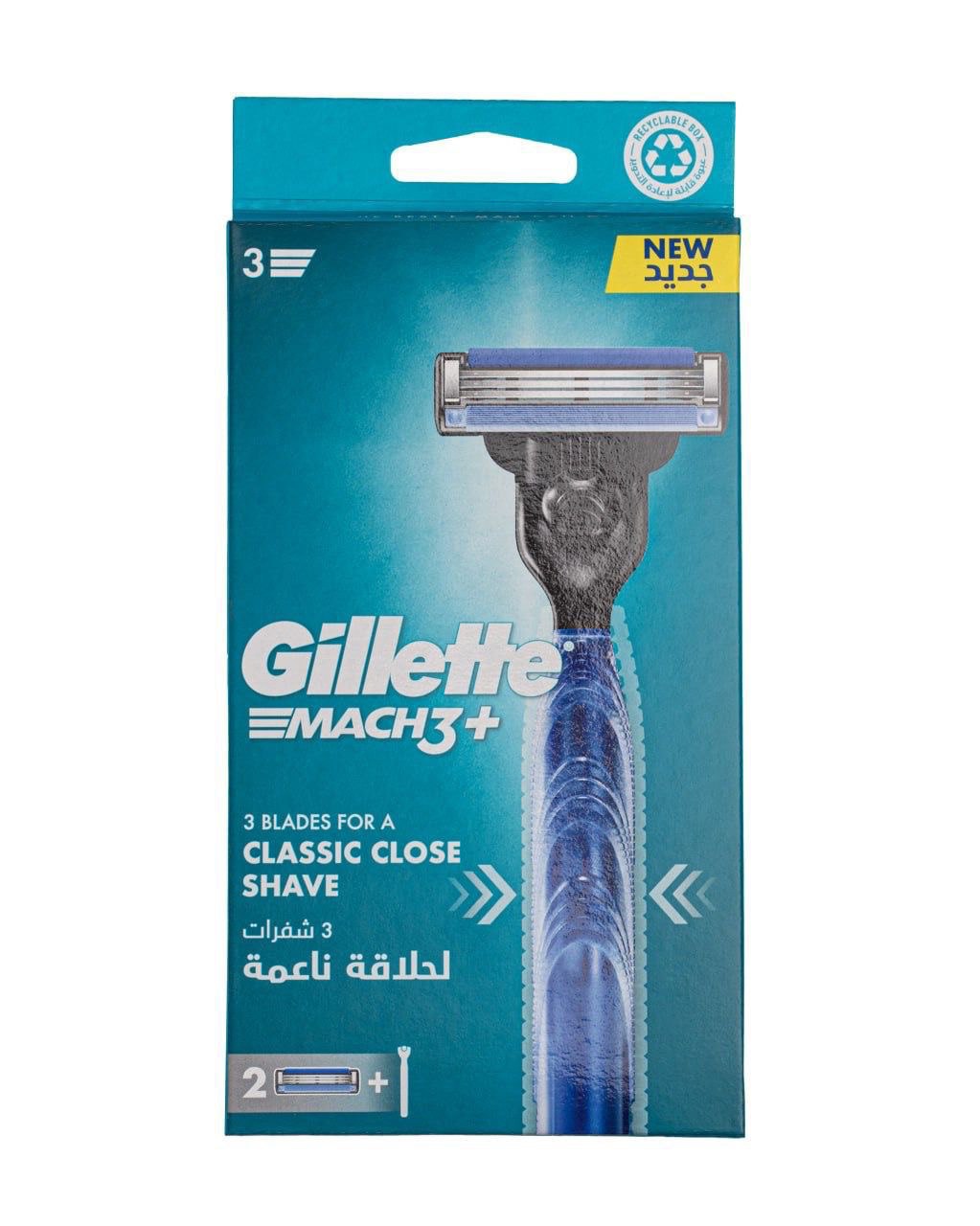 تيغ سيستمي سه لبه مچ تري پلاس 1 عددي - ژيلت