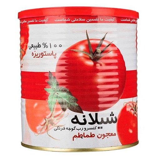 رب گوجه فرنگي 800 گرمي 12 عددي - شيلانه