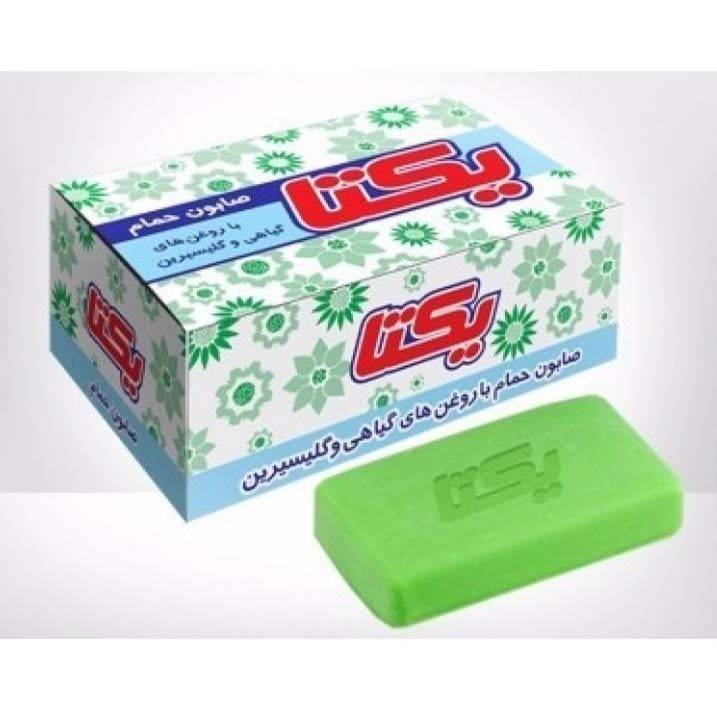 صابون حمام سبز 120 گرمي 6 عددي - يکتا