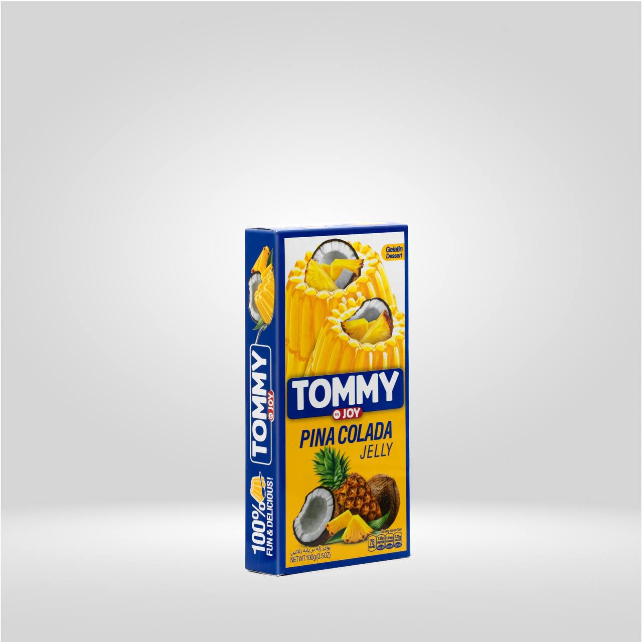 پودر ژله پيناكولادا 100 گرمي 12 عددي - تامي