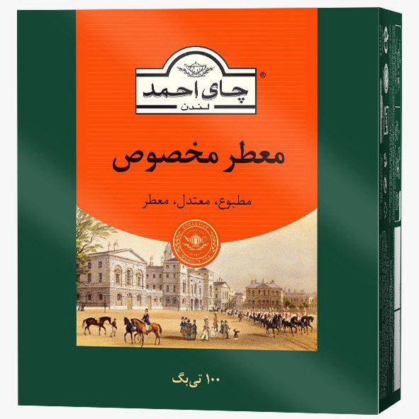 چاي تي بگ معطر مخصوص 1 بسته 100 عددي - احمد
